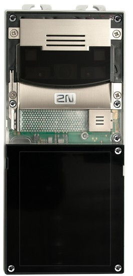 2N IP-Verso basisunit zonder camera, zilverkleurig
