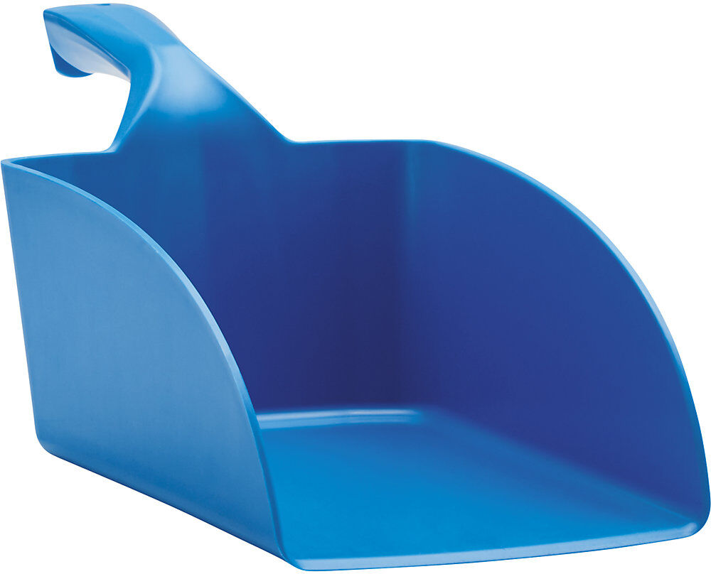 Handschaufel, lebensmittelecht, Volumen 2 l, VE 10 Stk, blau Vikan