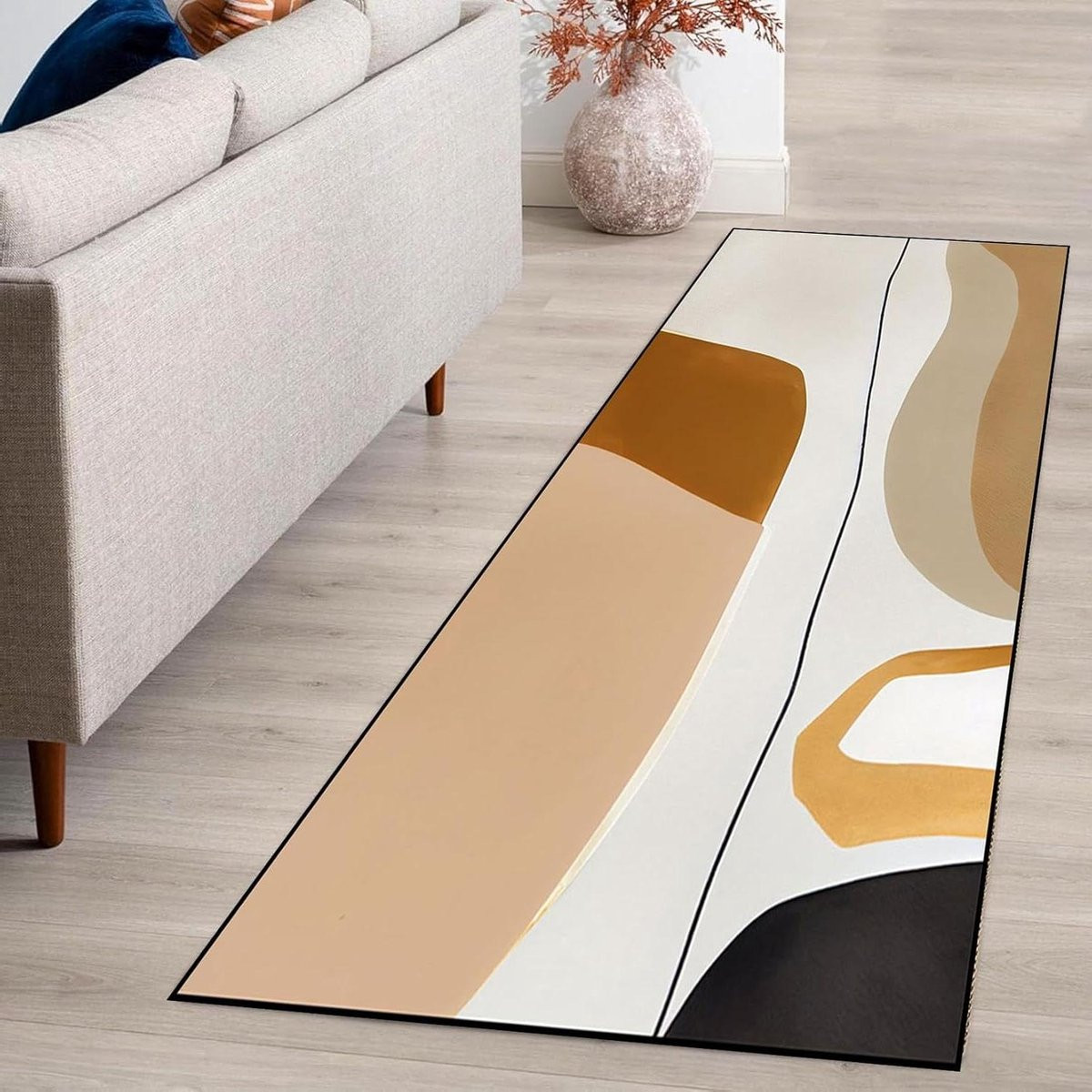 Absorberend Dubbel Laags Entree Tapijt Loper voor Hal, Keuken of Badkamer van Polyester