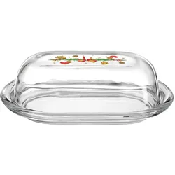 Ritzenhoff & Breker Butterdose Holly Glas Transparent Klar