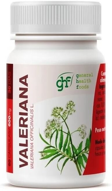 GHF Valeriana 600 Mg 60 Caps