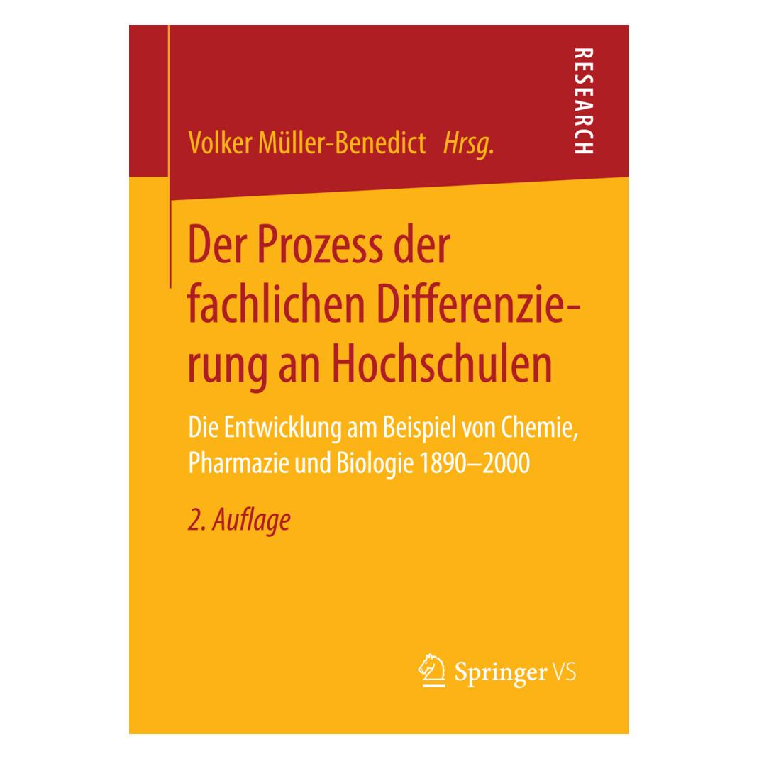 Springer Der Prozess der fachlichen Differenzierung an Hochschulen (Deutsch, Softcover, Volker Müller-Benedict) (55578056)