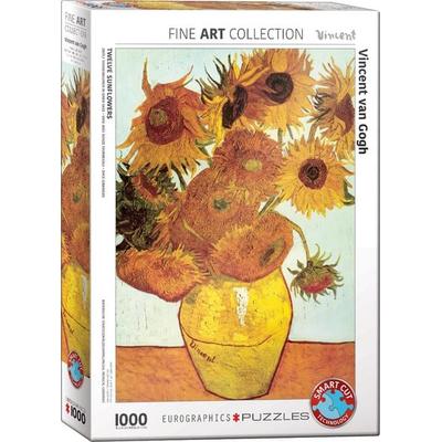 Twelve Sunflowers by van Gogh (Puzzle)