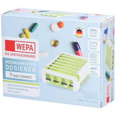 Wepa 7 Tage Compact Wochenmagazin weiß/grün 1 St Box