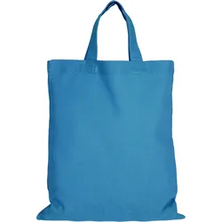 Midi – Baumwolltasche, hellblau