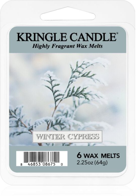 Kringle Candle Winter Cypress tartelette en cire 64 g