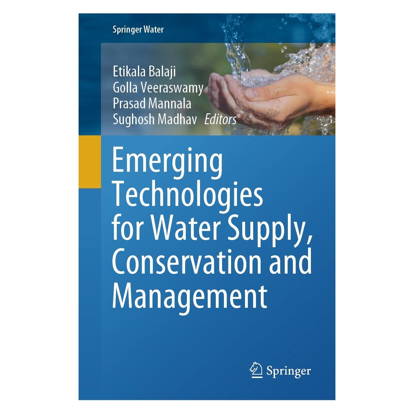 Springer Emerging Technologies for Water Supply, Conservation and Management (Englisch, Hardcover, Etikala Balaji, Golla Veeraswamy, Prasad Mannala, Sughosh Madhav) (9783031352782)
