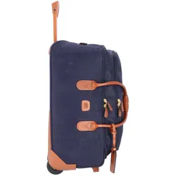 Brics Reisetasche mit Rollen "Life" 55cm (Blau), Koffer, Blau