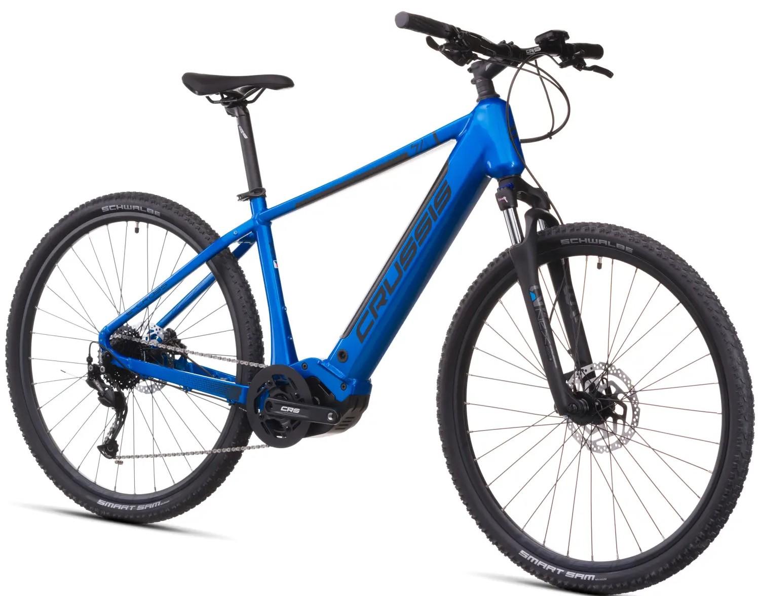 Cross E-Bike Herren 28" Crussis Modell e-Cross 7.11 715Wh 19,88Ah 75Nm 2026 Rahmengröße 20" (51cm) Blau