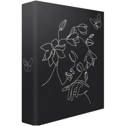 PANODIA Einsteckalbum Elegente für 200 Bilder 11.5x15cm schwarz