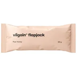 VILGAIN Energieriegel Flapjack Birne / Honig | 60g Riegel