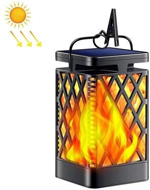 Snug & Styled Skeleton Diamond Solar Flame Garden Light Outdoor LED Torch Waterproof Skeleton Diamond Solar Flame Garden Light Outdoor LED Torch Waterproof