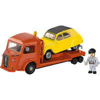 Citroen Type H Car Transporter & 2CV Type AZ, Konstruktionsspielzeug Maßstab 1:35