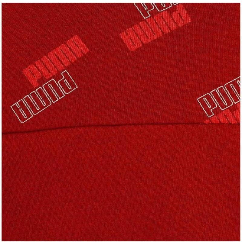 Puma Sudadera Con Capucha Estampada Rojo 140 Niño