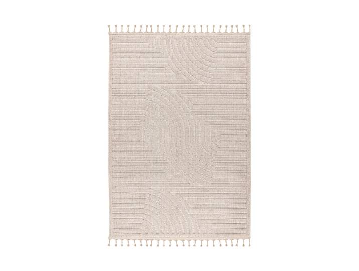 Design Teppich „Luxor 302“ - Beige 80 x 150 cm LALEE