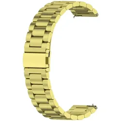 König Design Sport Ersatz Armband für Huawei Watch GT 3 42mm Edelstahl Band Loop Ersatz Neu (Edelstahl), Uhrenarmband, Gold