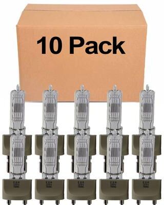 Ushio EGR 10 Pack 750W 120V Halogen Stage/Studio Lamp JS120V750WC G22, 3200K, 21000 lm, 200hr - 1000282