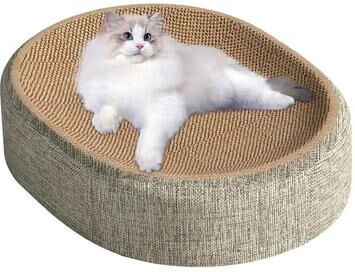 Uplift Picks 2 In 1 Cat Scratching Board Sisal Cat Scratcher Bed Furniture Protection Toy 2 In 1 Cat Scratching Board Sisal Cat Scratcher Bed Furniture Protection Toy