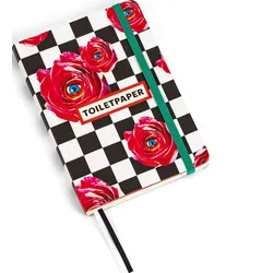 Seletti Wears Toiletpaper Roses Notizbuch mittel