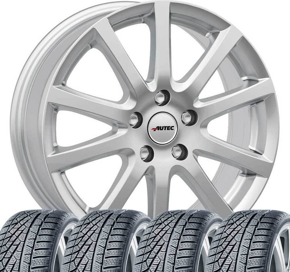 4 Winterräder Winter Kompletträder für Subaru Solterra, Uncharted 8x19 Skandic SIL 235/55 R19 105W Bridgestone Blizzak 6 XL Enliten