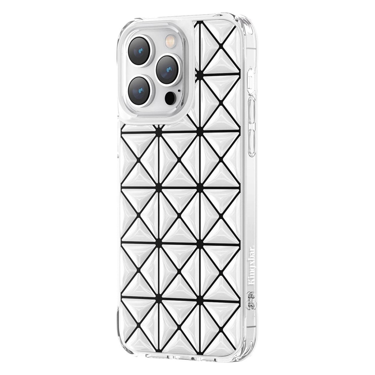 Kingxbar Miya Serie Hülle iPhone 14 Plus Rückseite weiss (Apple iPhone 14 Plus) (Kingxbar iPhone 14 Plus Miya Series-White)
