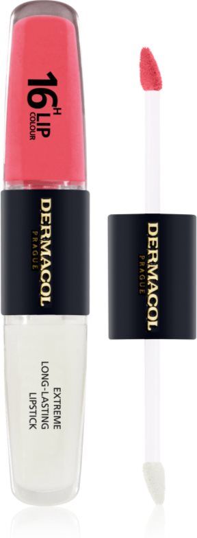 Dermacol 16H Lip Colour long-lasting lipstick and lip gloss shade 26 2x4 ml