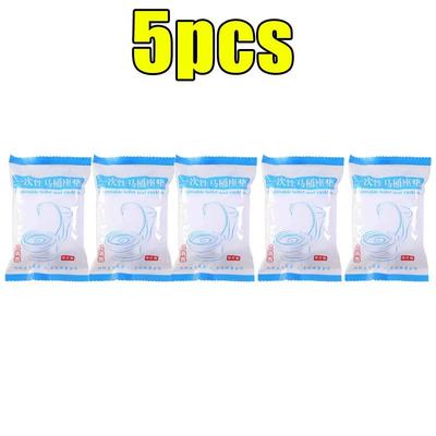 Disposable Waterproof Toilet Seat Covers For Travel And Public Restrooms 5pcs