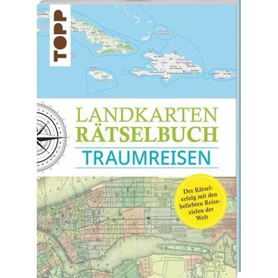Landkarten Rätselbuch – Traumreisen, Taschenbuch von Norbert Pautner, frechverlag GmbH, 978-3-7724-4533-0