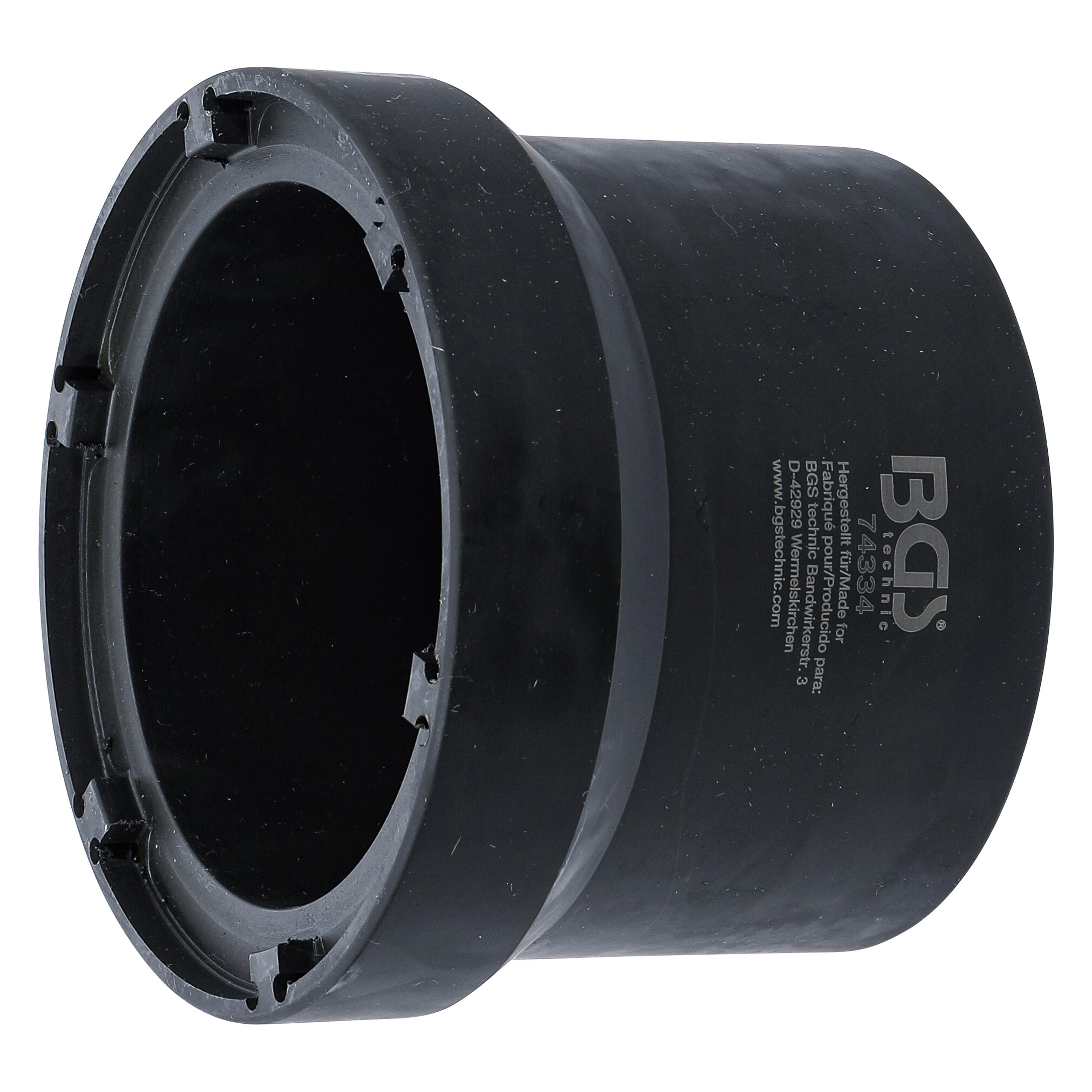 BGS Nutmuttern-Schlüssel | für Hinterachsdifferential | für MAN & Mercedes-Benz | 126 / 113 mm (74334)