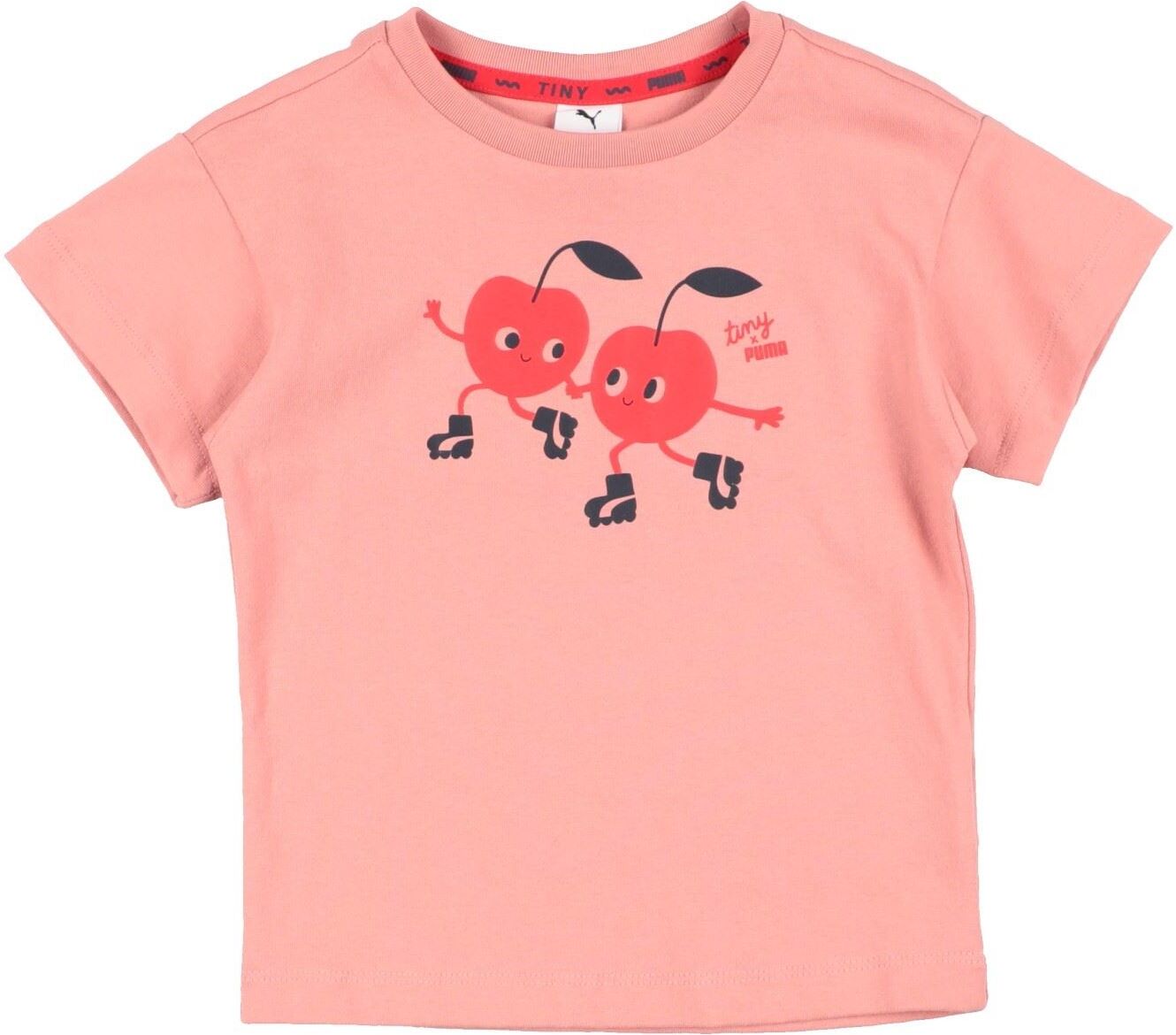 Puma Camiseta Chica Rosa antiguo 24 Chica