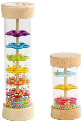 Youfap Market Montessori Baby Rain Stick Sensory Rattle Educational Toy For Kids large
