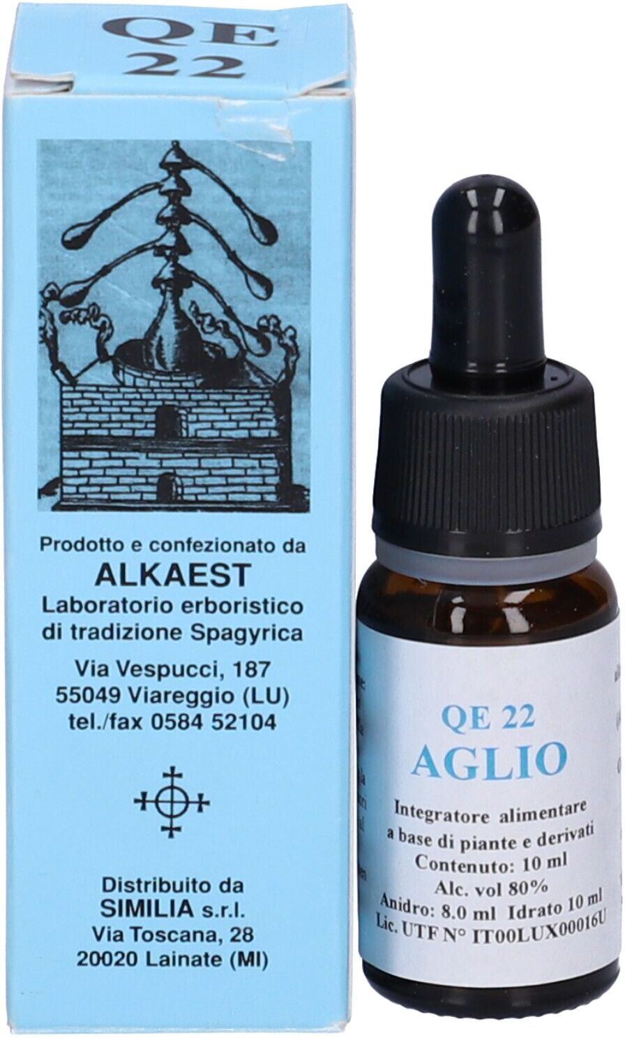 ALKAEST Srl Alkaest, Quintessenza QE22 Aglio, 10 ml