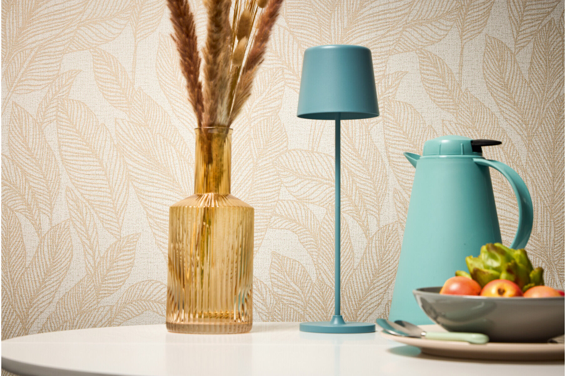 A.S. Création Vliestapete Cosmo Living 10,05 x 0,53 m Beige teils glänzend mit Struktur (790642)