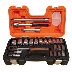 Bahco Steckschlüssel-Satz 1/2" - SLine 24tlg. - S240