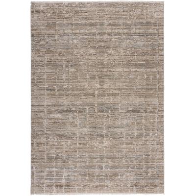 Teppich FLAIR RUGS "Matilda Abstract", beige (natur), B:120cm H:8mm L:170cm, Kunstfaser, Teppiche, Teppich, Flor mit Glanzeffekt