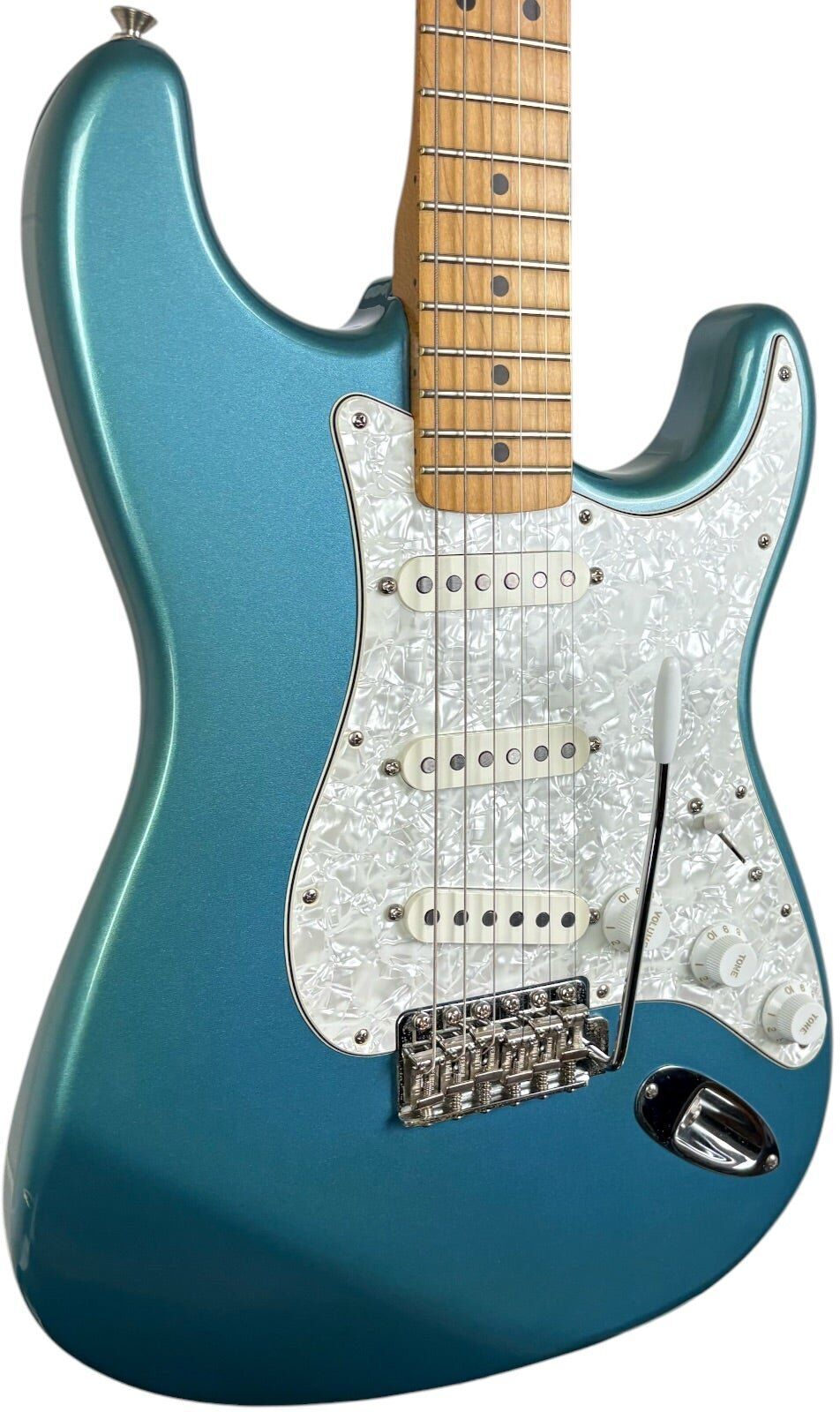 Fender Deluxe Powerhouse Stratocaster 1998 - Lake Placid Blue   Niebieski Lake Placid - Refurbished