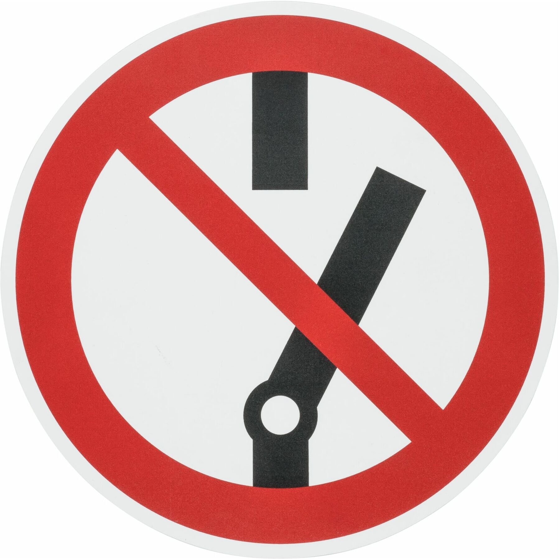 HAZET Warnschild „Hybrid-Schalter“ 200-2)