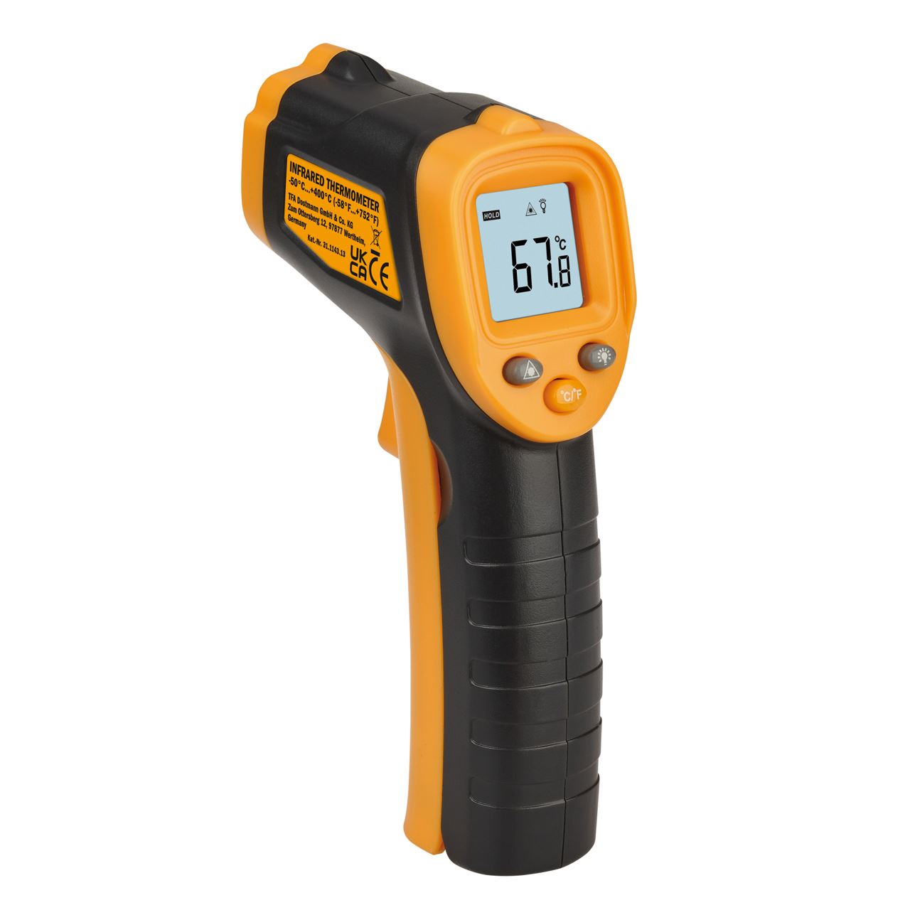 TFA RAY LIGHT Infrarot-Thermometer schwarz, 1 St.