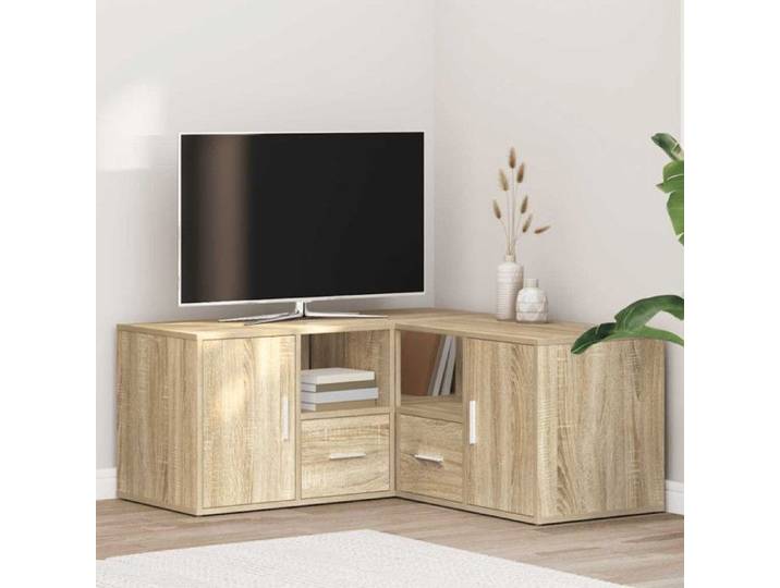 Armoire d angle chêne sonoma 160x40x45 cm bois d'ingénierie