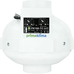 PrimaKlima PK100EC-TC (580m3/h) mit Temp. Kontrolle - 100 - 0 - 580