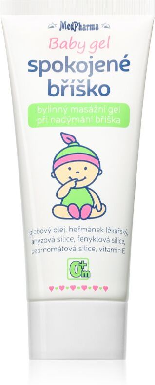 MedPharma baby gel Spokojené bříško gel de massage pour bébé 100 ml