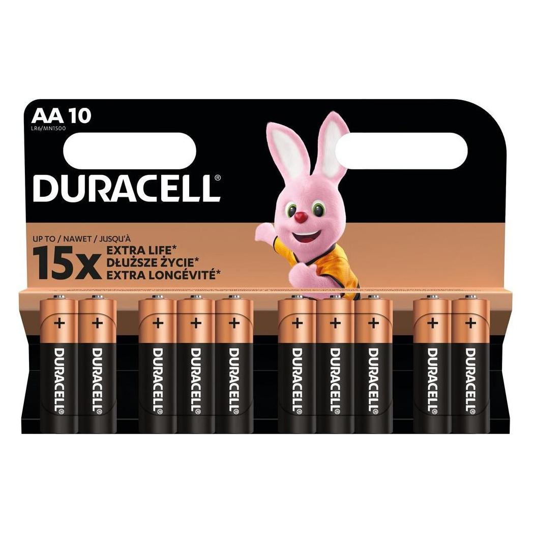 Duracell Batteries AA 10vnt (10 Stk., AA) (DURB017)