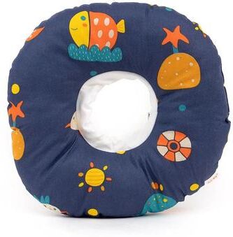 Inspired Living ComfortCloud Donut Recovery Collar For Cats & Small Dogs the World Of Sea xs