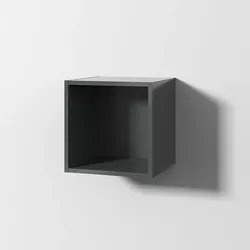 Sanipa Cubes Regalmodul, Anthrazit-Glanz, CU10079 CU10079
