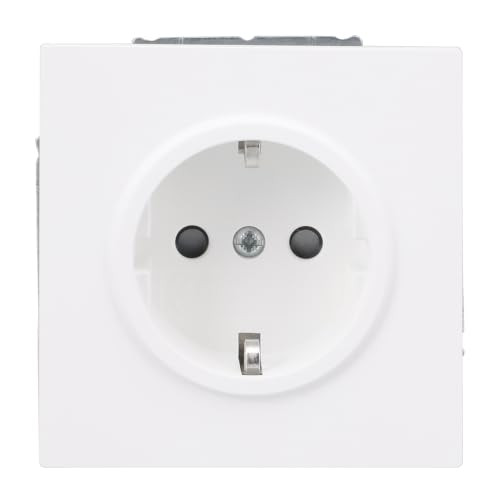 Busch-Jaeger Busch-art Schuko stopcontact 16A 250V studiowit mat
