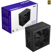 C750 GOLD CORE, PC-Netzteil schwarz, 1x 12-Pin High Power GPU, 3x PCIe, Kabel-Management, 750 Watt
