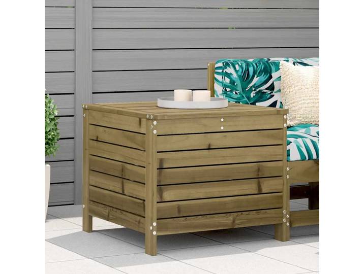 vidaXL Gartenhocker 62x63,5x53,5 cm Kiefernholz Imprägniert