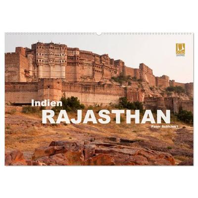 Indien - Rajasthan (Wandkalender 2026 DIN A2 quer), CALVENDO Monatskalender