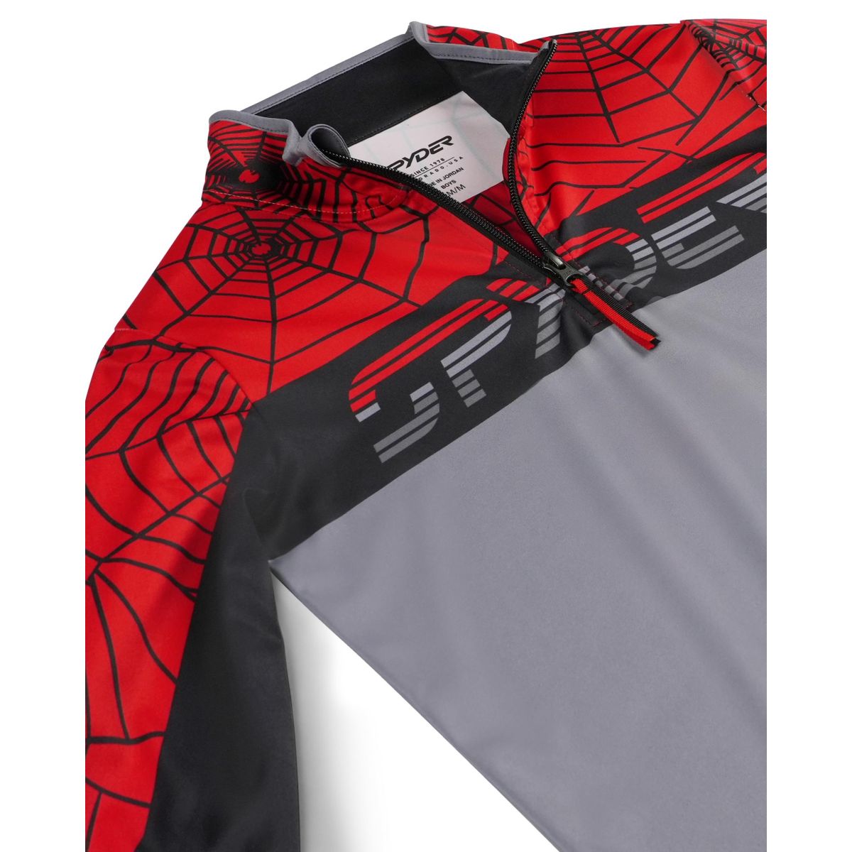 Spyder Ryder 1/2 Zip spyder red (SPR) M 38C013501-SPR-M