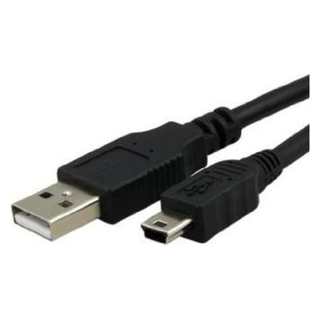 Caruba USB 2.0 | A Stecker Mini Stecker 5 polig | 2 Meter (2 m, USB 2.0) (25416659)